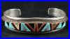 George Francis Native American Inlay Jewelry Zuni Marks