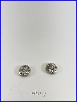 LOT 925 Sterling Silver 12 Pieces Native American Ethnic Tribe Buttons