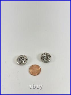 LOT 925 Sterling Silver 12 Pieces Native American Ethnic Tribe Buttons