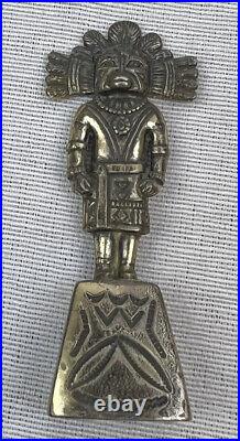 Native American Bell Navajo sterling silver KACHINA vintage stamped original