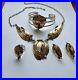 Native American Navajo Harold Trujillo Sterling Silver Necklace Bracelet Set