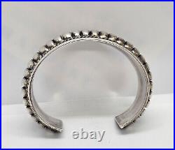 Native American Navajo PA Sterling Silver Cuff Bracelet 40.3 grams