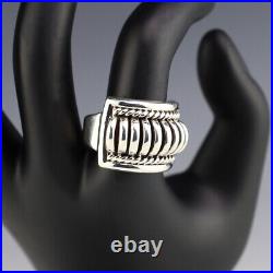 Native American Navajo Sterling Silver Ring By Thomas Charley