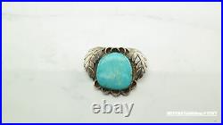 Native American Turquoise Sterling Silver Pendant