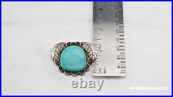 Native American Turquoise Sterling Silver Pendant