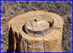 Navajo Sterling Silver Bracelets Handmade Native American Jewelry size 7