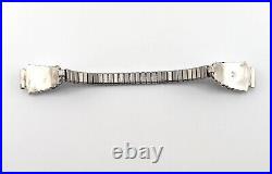 Navajo Sterling Silver Women's Watch Tip Band Native American Jewelry