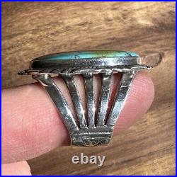 New Navajo Sterling Silver And Turquoise Ring Jewelry Native American Size 9